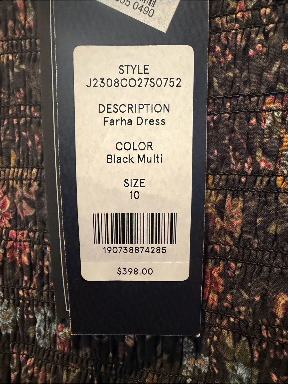 Veronica Beard Womens Farha Floral Mini Sheath Dress Black NWT - Picture 3 of 5